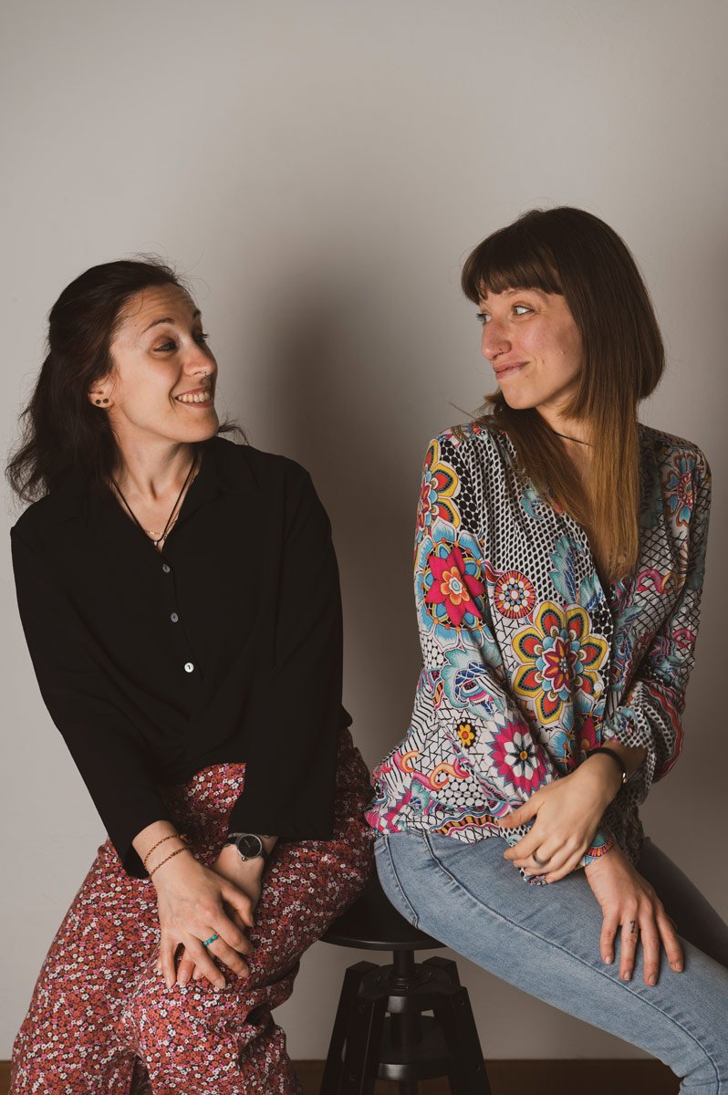 Team Brendizzati Chiara ed Enrica art director e fondatrici del progetto
